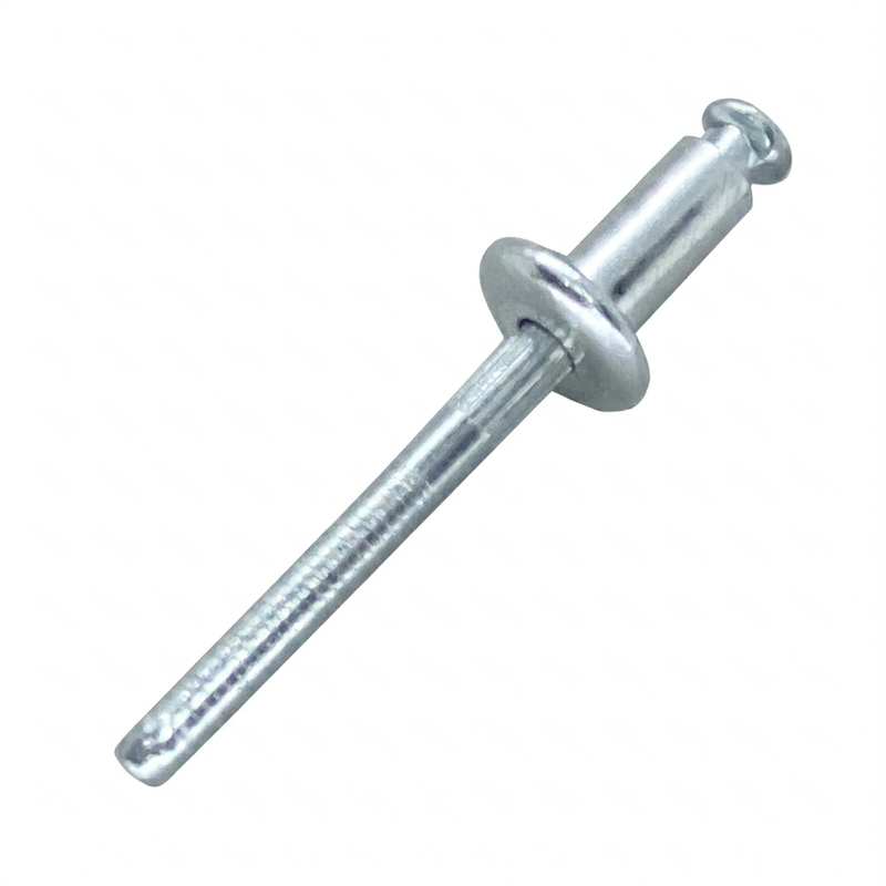 GM Ford Chrysler Window Regulator Rivet Short 1/4 inch | Aluminum Steel Mandrel — Hero View