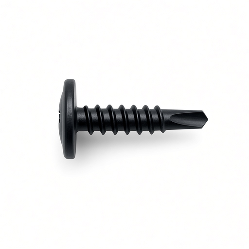 Phillips Round Washer Head Tek Screw #8 x 3/4 inch - Top Down