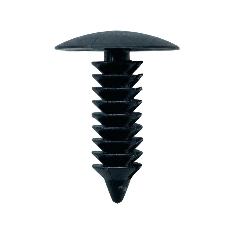 Universal Chrysler Fender Bumper Shield Trim Retainer | Single Head — Side Profile