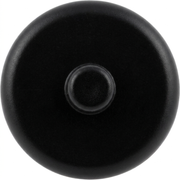 Land Rover Rocker Panel Moulding Clip | Push-Type, Black, 16mm Head — Top-Down View