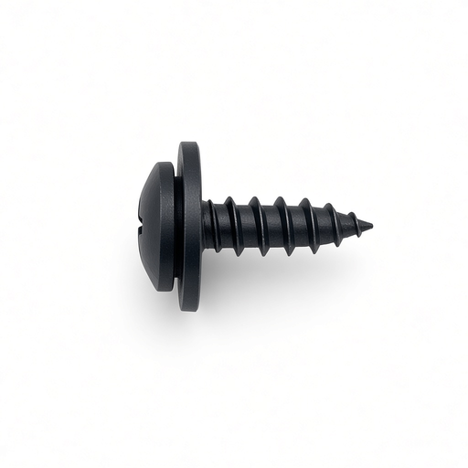 Universal #10 x 3/4 inch Phillips Truss Head Tap Screw SEMS - Top Down