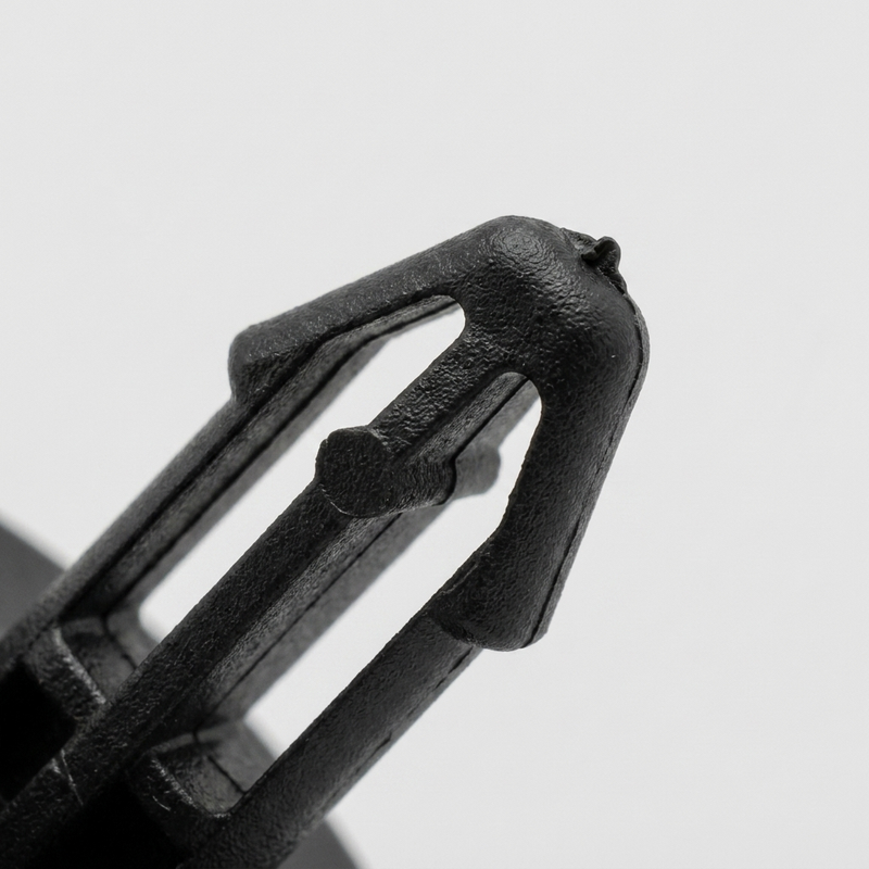 Honda Civic CR-V Front Cowl Retainer 91501-SEA-003 — macro detail of stem slots and barb