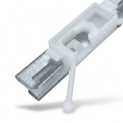 Volvo Glass Weatherstrip Pillar Trim Clip 30753487 49mm 22138 - Macro