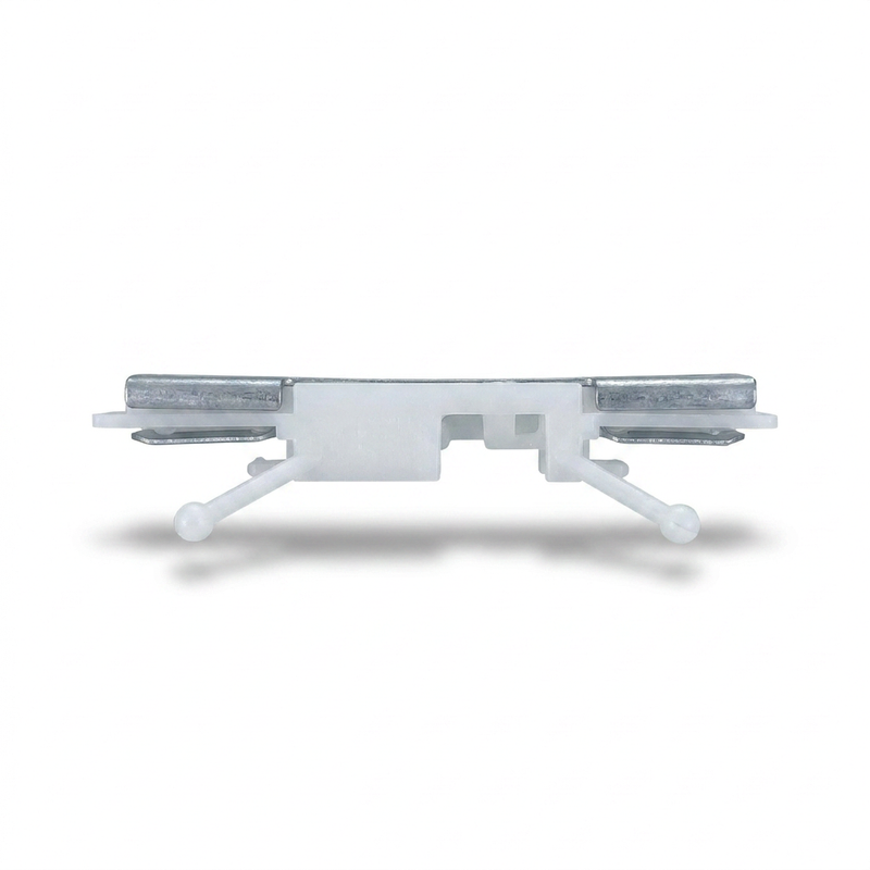 Volvo Glass Weatherstrip Pillar Trim Clip 30753487 49mm 22138 - Side Profile