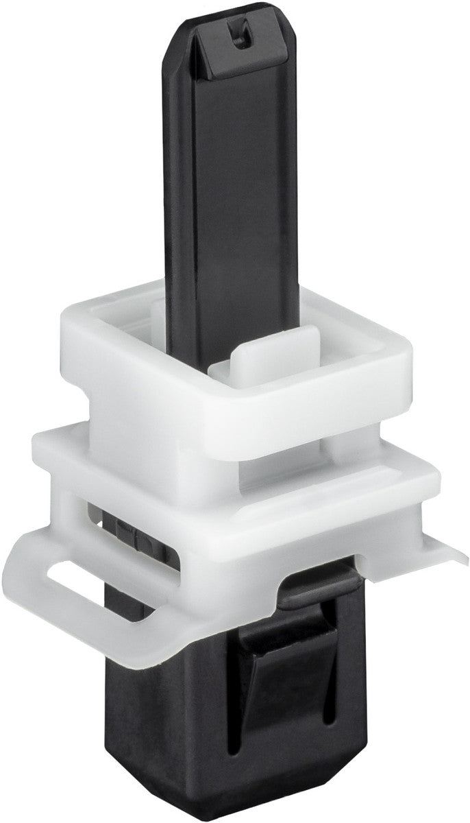Honda Windshield Interior Trim Moulding Clip 91561-TV1-E11 | Black &amp; White Dual-Tone | 22704