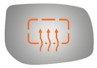 Burco Side View Mirror Heated - 5225H