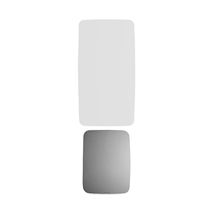 Burco Side View Mirror Heated - 11B-3006H