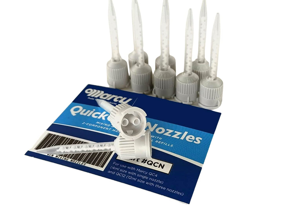 Marcy Adhesives QuickCure Replacement Nozzles 10 per Bag