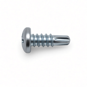 Universal #8 x 1/2 inch Phillips Pan Teks Self-Drilling Screw - Top Down