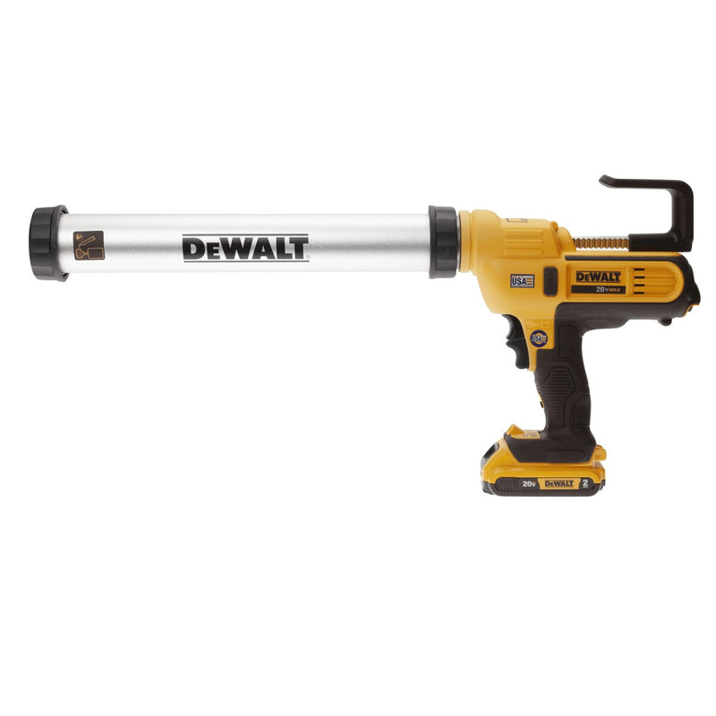 DeWalt Sausage Caulking Gun Kit 20V 20oz Aluminum Barrel
