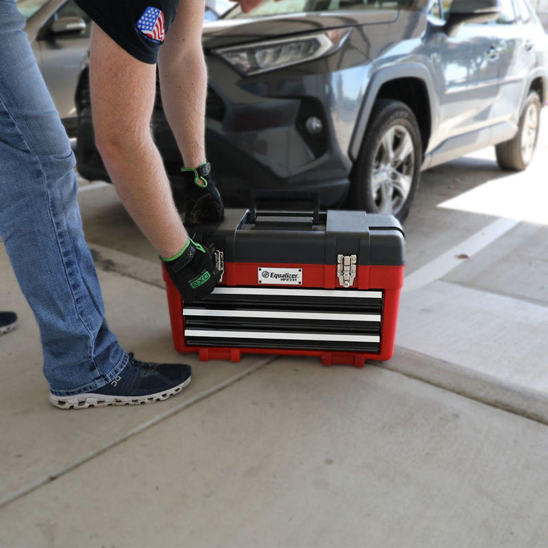 Heavy-Duty 3-Drawer Toolbox