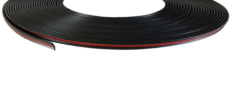 Precision Universal 5mm Foam Underside Glass Molding w/ Tape | 75ft Roll | PRM05USMF