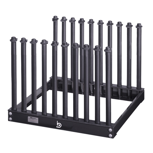 BURCO S-SERIES 9-LITE WINDSHIELD CARRIER W 18 MASTS