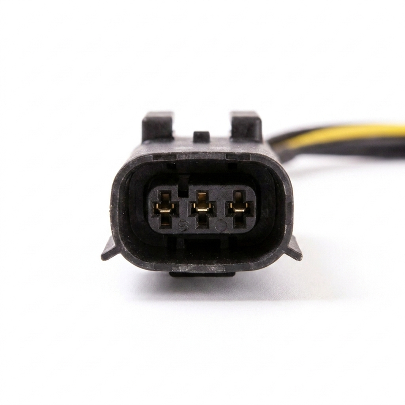 AWHD 2574 Tesla 3-Pin Wire Harness Adapter - Connector Face
