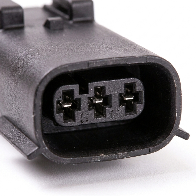 AWHD 2574 Tesla 3-Pin Wire Harness Adapter - Macro Detail