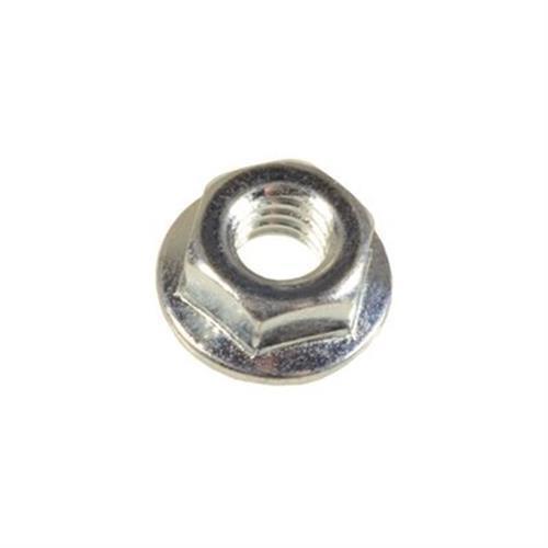 Universal M10-1.25 Hex Flange Nut 19mm OD | Zinc & Yellow Chromate | 18253