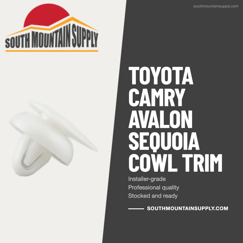 Toyota Camry Avalon Sequoia Cowl Trim Retainer 90467-09212 | Camry 2007–2024 | 21410