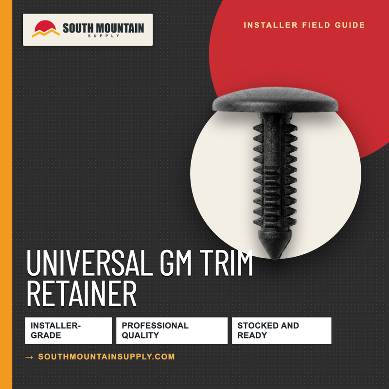 Universal GM Trim Retainer | Radiator Fender & Bumper Shield | 15367