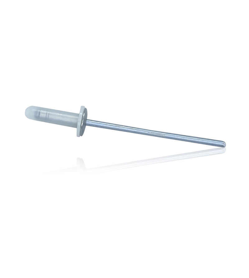 Toyota Windshield Exterior Moulding Rivet 90269-04053 | 1/8 inch Long Grip with Cap — Product Photo