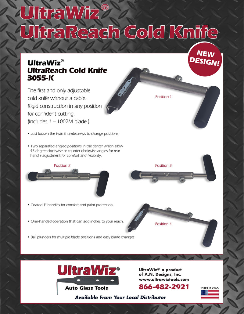 3055-K - ULTRAWIZ ULTRA REACH COLD KNIFE — Product Sheet