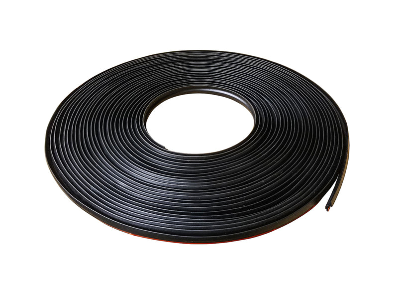 Precision Universal 9mm Foam Underside Glass Molding Honda Style w/ Tape | 75ft | PRM09USMF