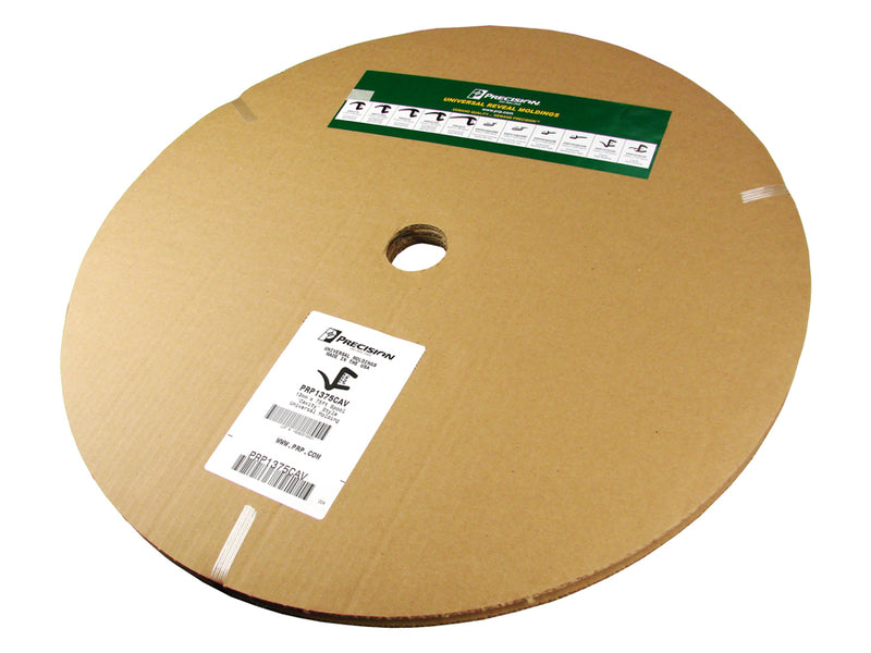 Precision Universal 13mm Cavity Glass Molding | 75ft Roll | PRP1375CAV